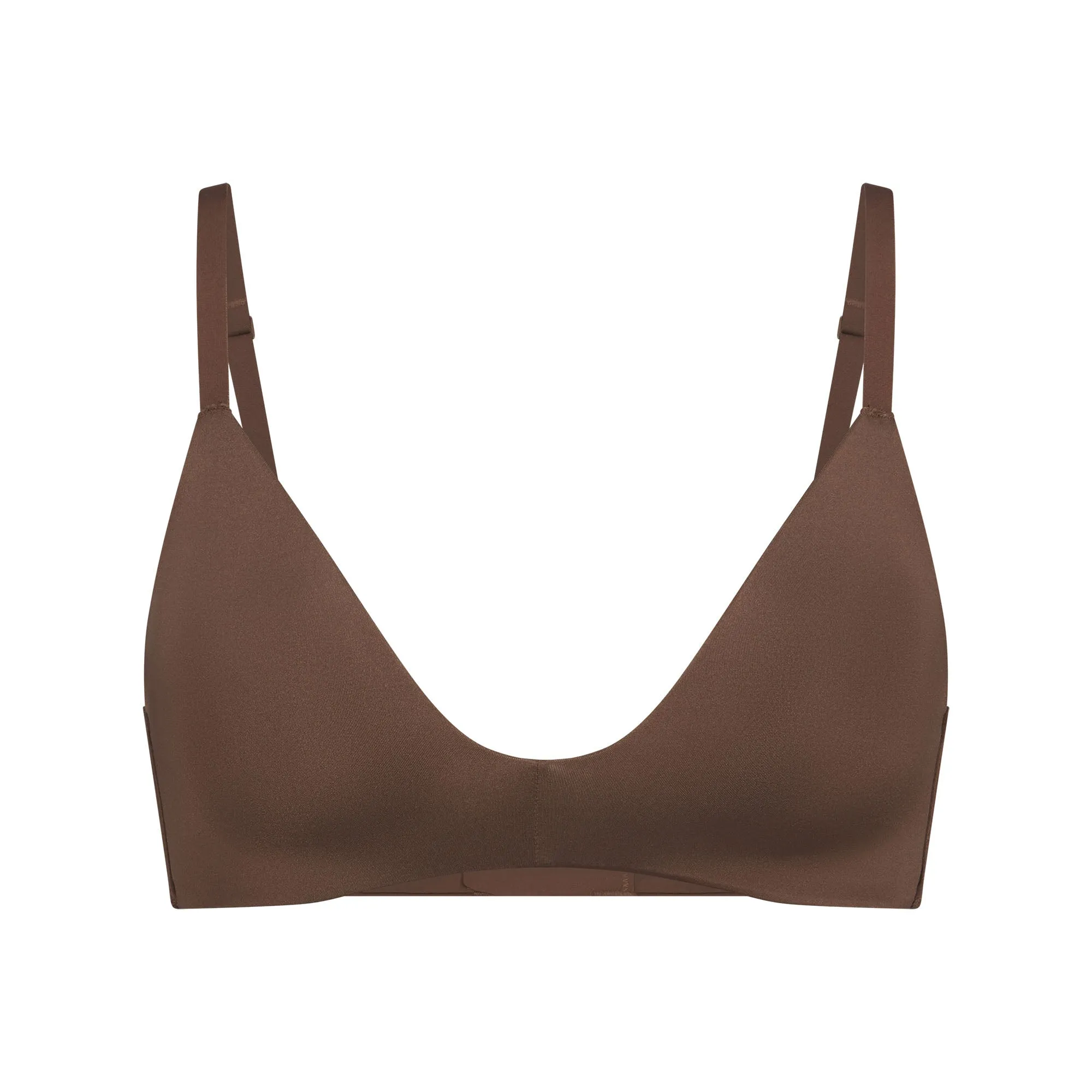 WIRELESS FORM T-SHIRT DEMI BRA | OXIDE sold by SKIMS