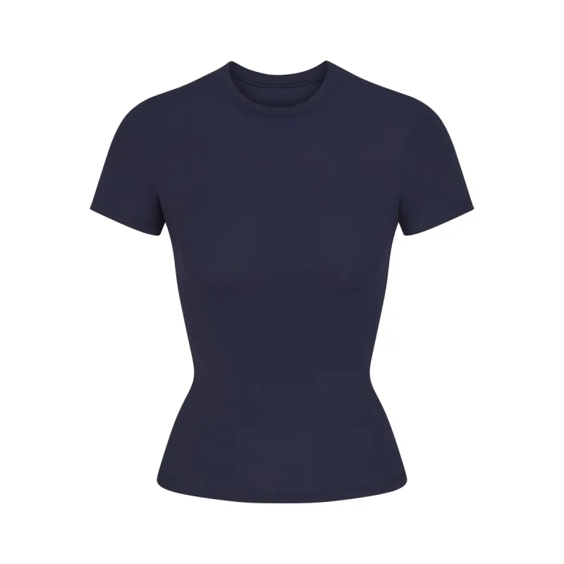 FITS EVERYBODY T-SHIRT | NAVY sold by SKIMS