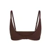 FITS EVERYBODY ADAPTIVE TRIANGLE BRALETTE | COCOA sold by SKIMS