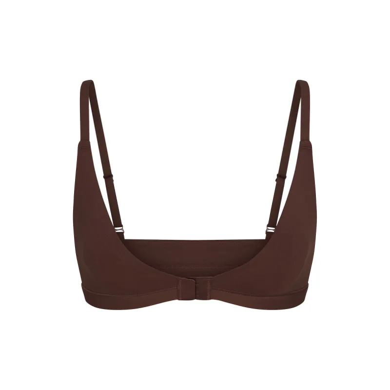 FITS EVERYBODY ADAPTIVE TRIANGLE BRALETTE | COCOA sold by SKIMS