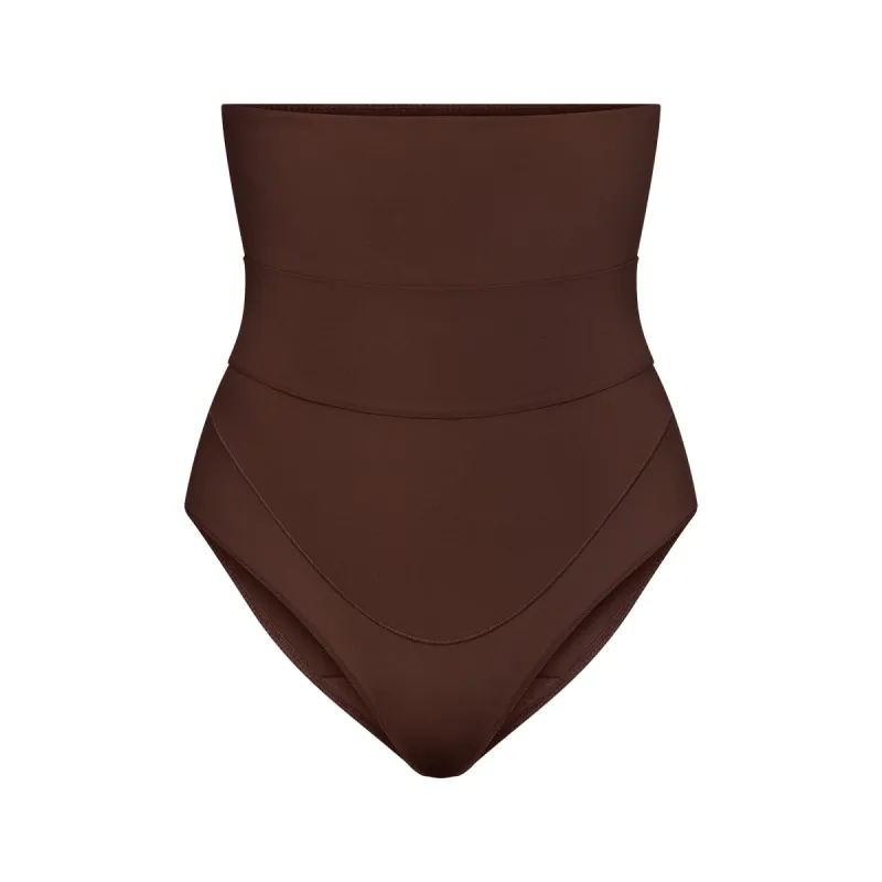 FITS EVERYBODY MATERNITY BANDED HIGH-WAISTED BRIEF | COCOA sold by SKIMS