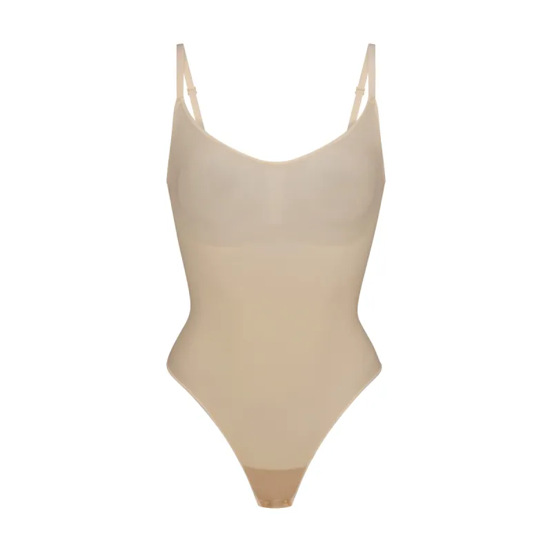 EVERYDAY SCULPT BODYSUIT | SAND sold by SKIMS