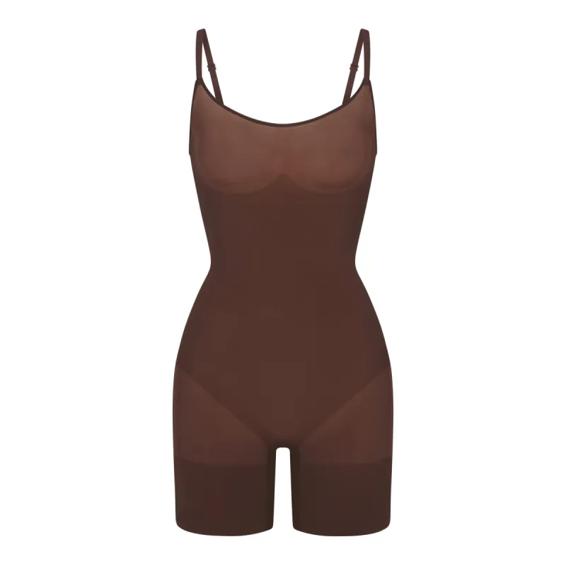 EVERYDAY SCULPT MID THIGH BODYSUIT | COCOA sold by SKIMS