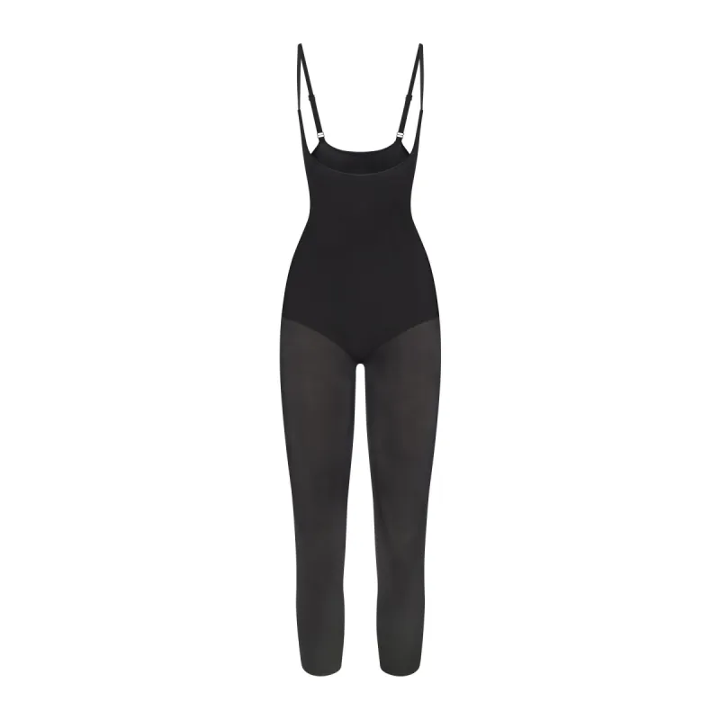 EVERYDAY SCULPT OPEN BUST CATSUIT | ONYX sold by SKIMS