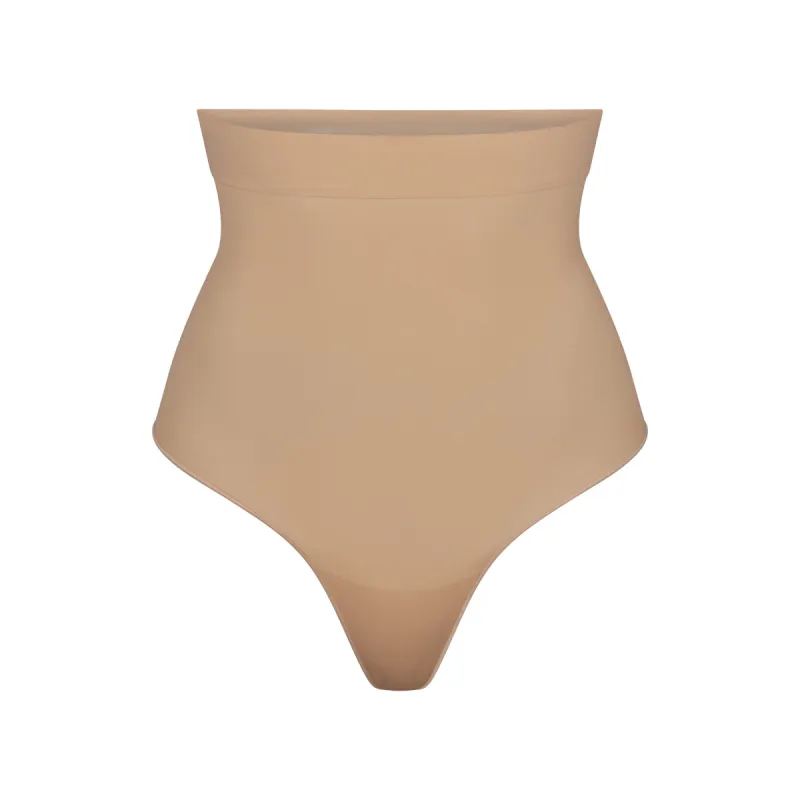 EVERYDAY SCULPT HIGH-WAISTED THONG | CLAY sold by SKIMS