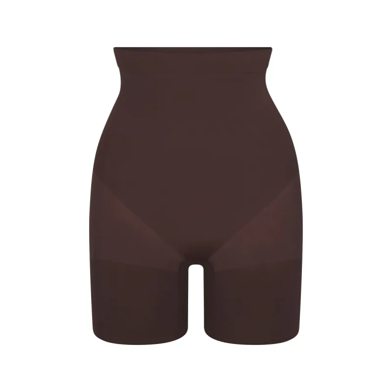 EVERYDAY SCULPT HIGH-WAISTED MID THIGH SHORT | ESPRESSO sold by SKIMS