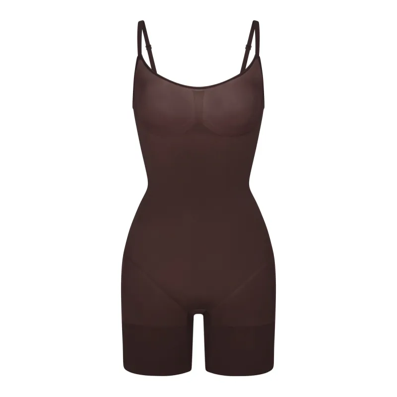 EVERYDAY SCULPT MID THIGH BODYSUIT | ESPRESSO sold by SKIMS