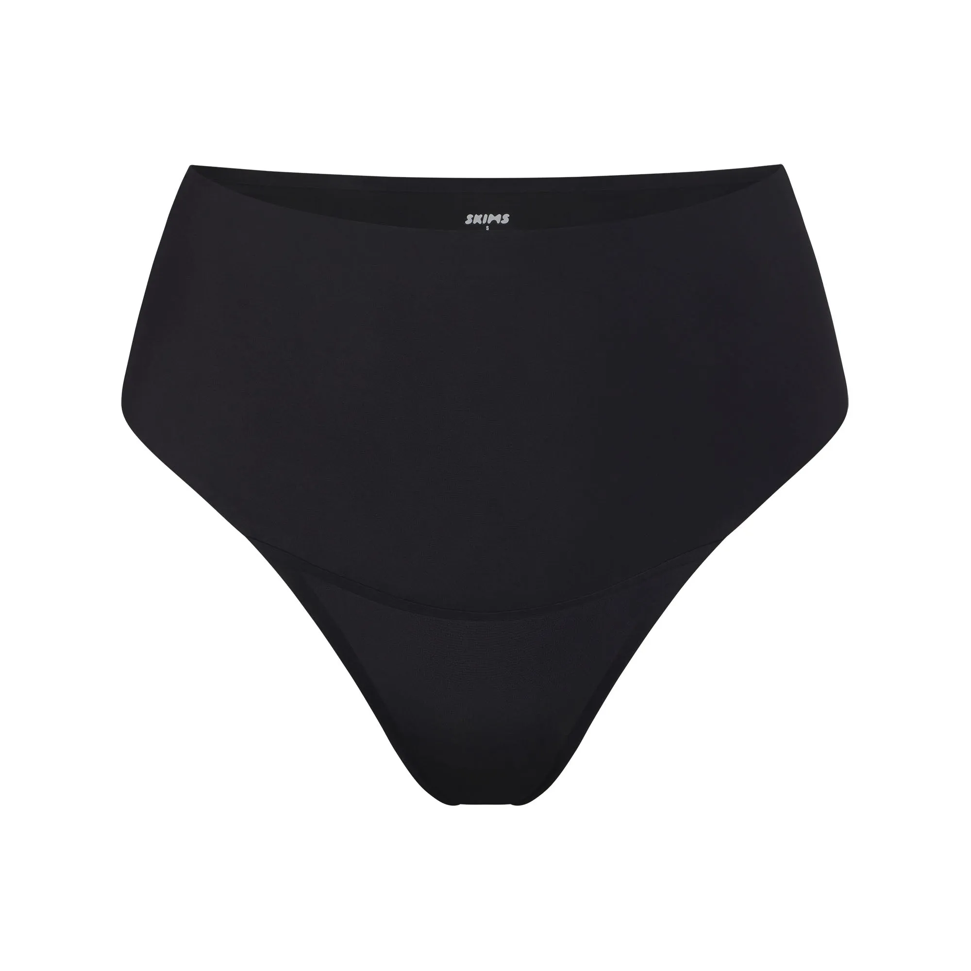 SMOOTHING INTIMATES HIGH-WAISTED THONG | ONYX sold by SKIMS