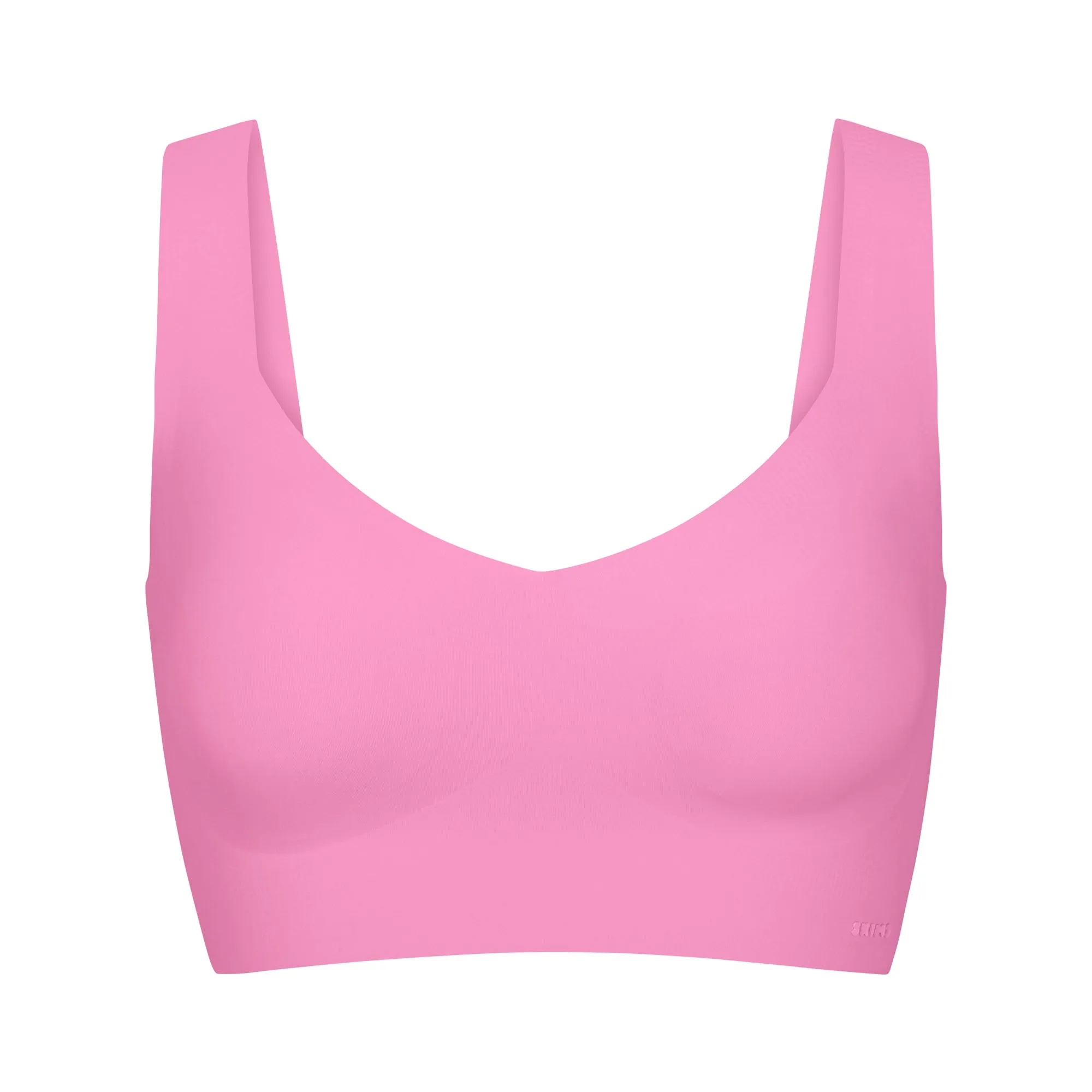 NAKED PLUNGE LONGLINE BRALETTE | SUGAR PINK sold by SKIMS