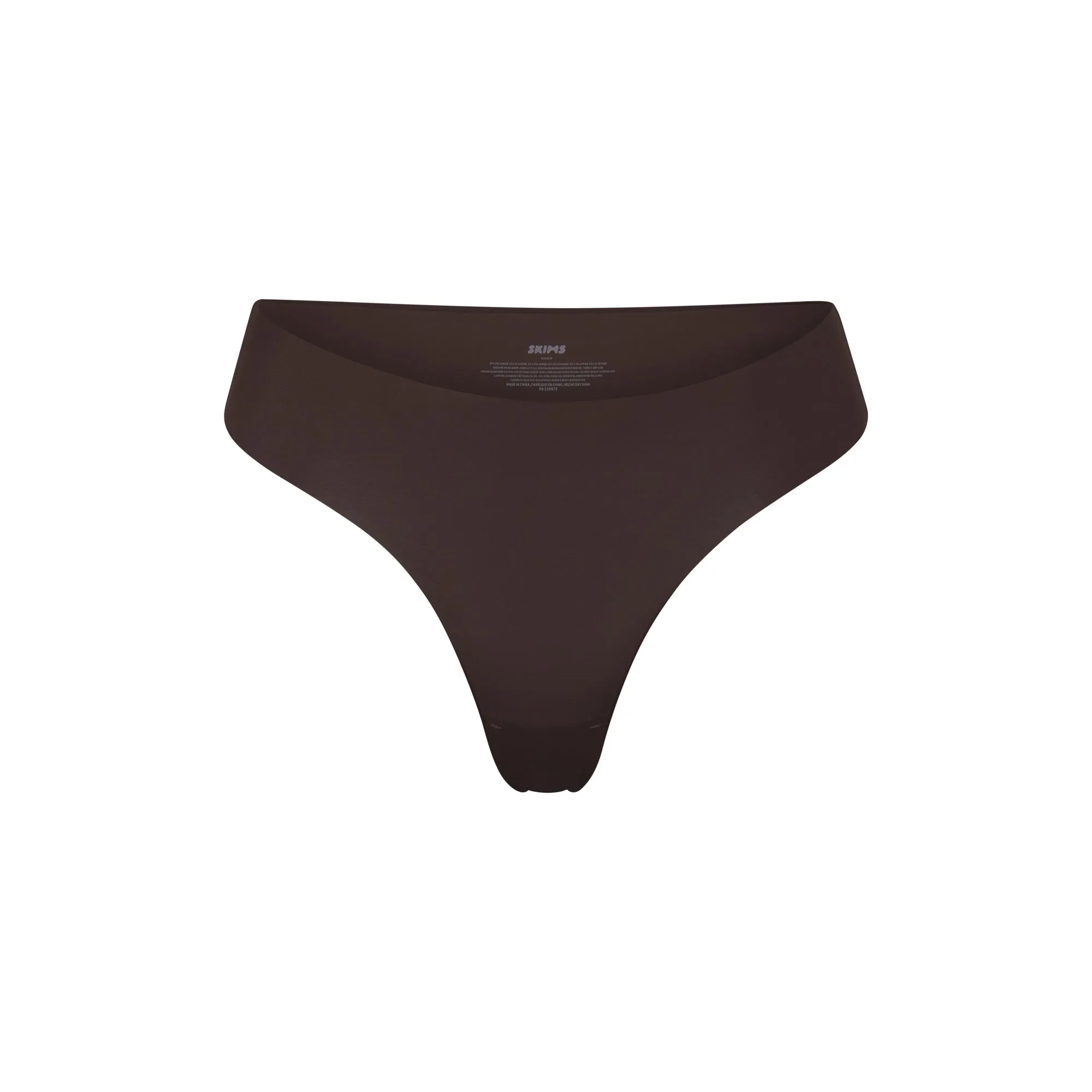 NAKED DIPPED THONG | ESPRESSO sold by SKIMS