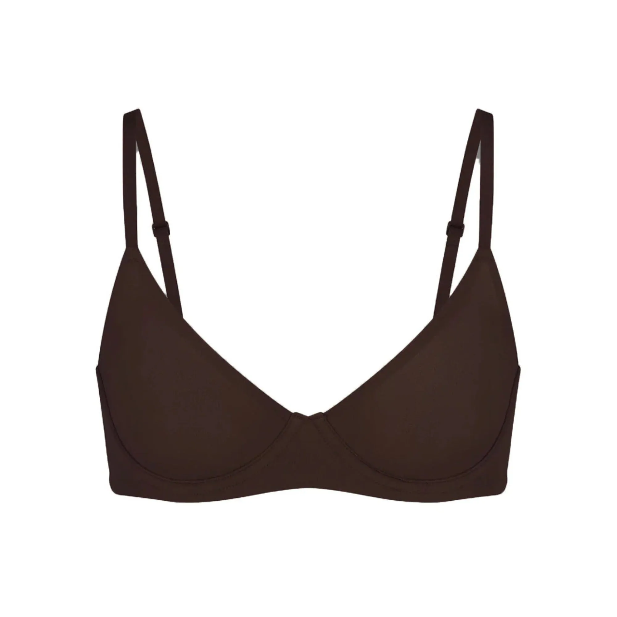 FITS EVERYBODY UNLINED DEMI BRA | ESPRESSO sold by SKIMS