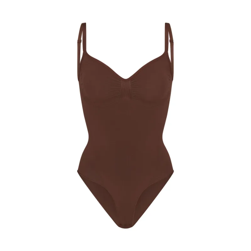SEAMLESS SCULPT BRIEF BODYSUIT | COCOA sold by SKIMS