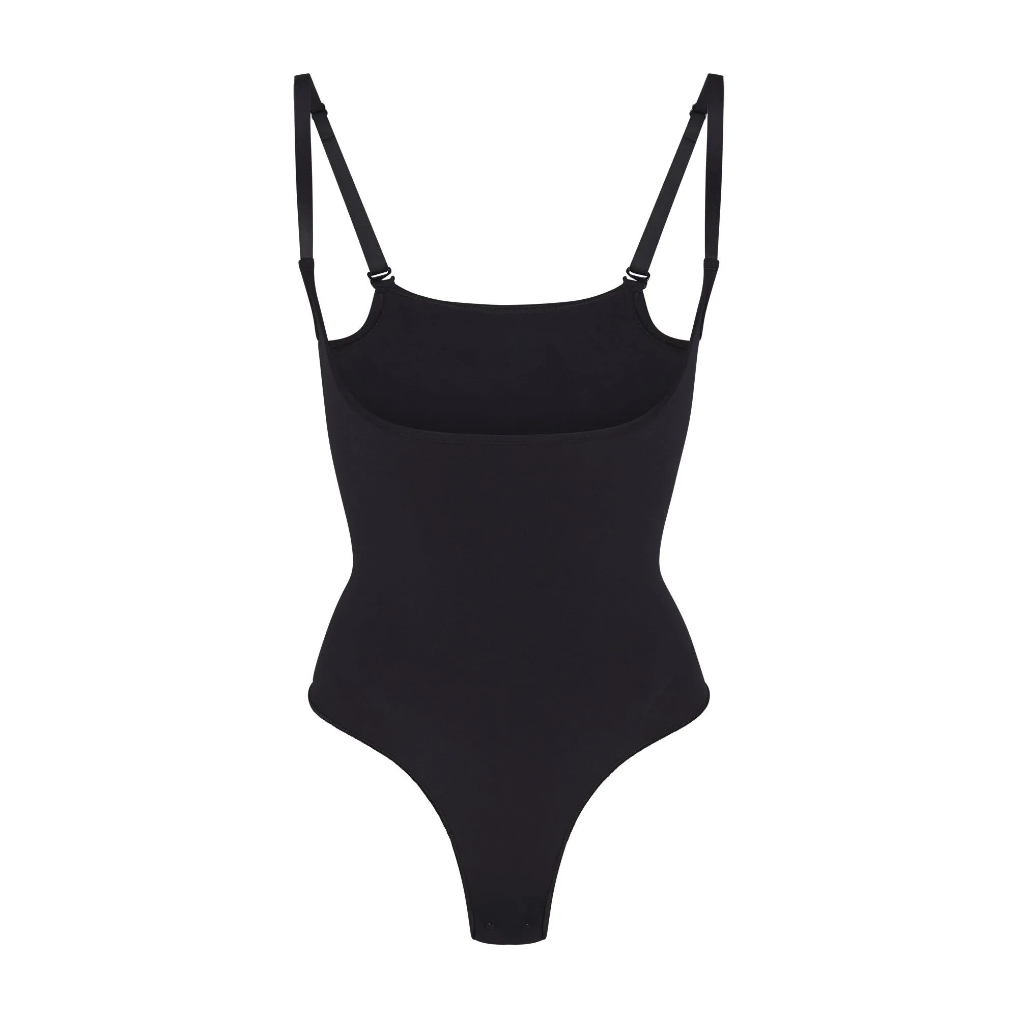 SEAMLESS SCULPT OPEN BUST THONG BODYSUIT | ONYX sold by SKIMS