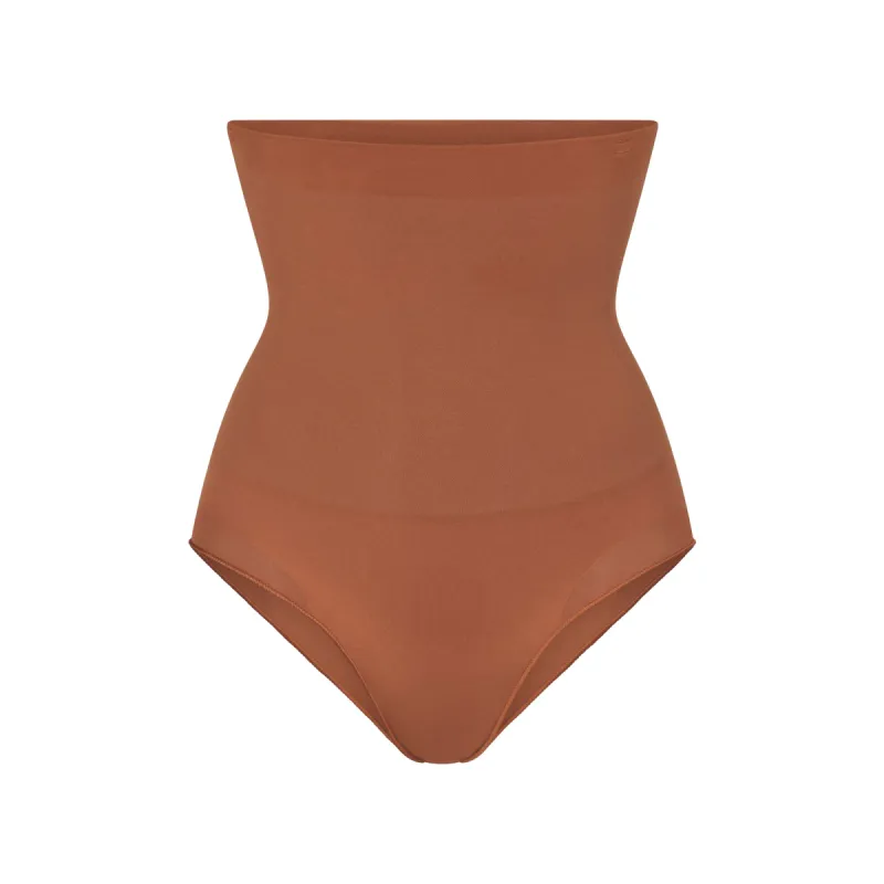 CORE CONTROL HIGH-WAISTED BRIEF | BRONZE sold by SKIMS