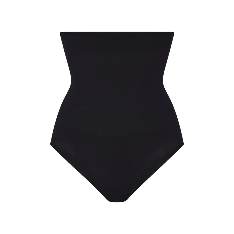 CORE CONTROL HIGH-WAISTED BRIEF | ONYX sold by SKIMS