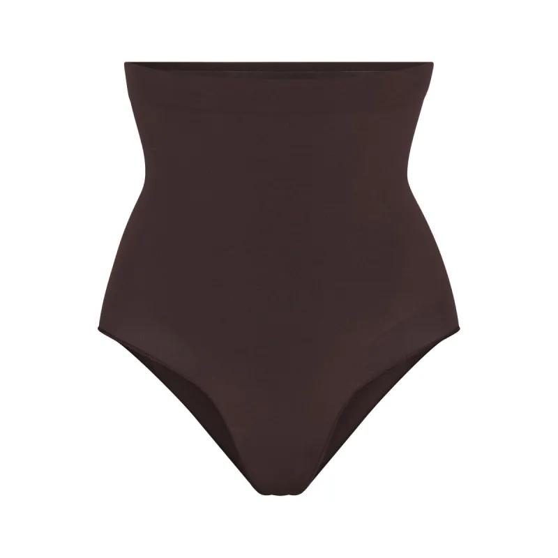 SEAMLESS SCULPT HIGH-WAISTED BRIEF | ESPRESSO sold by SKIMS