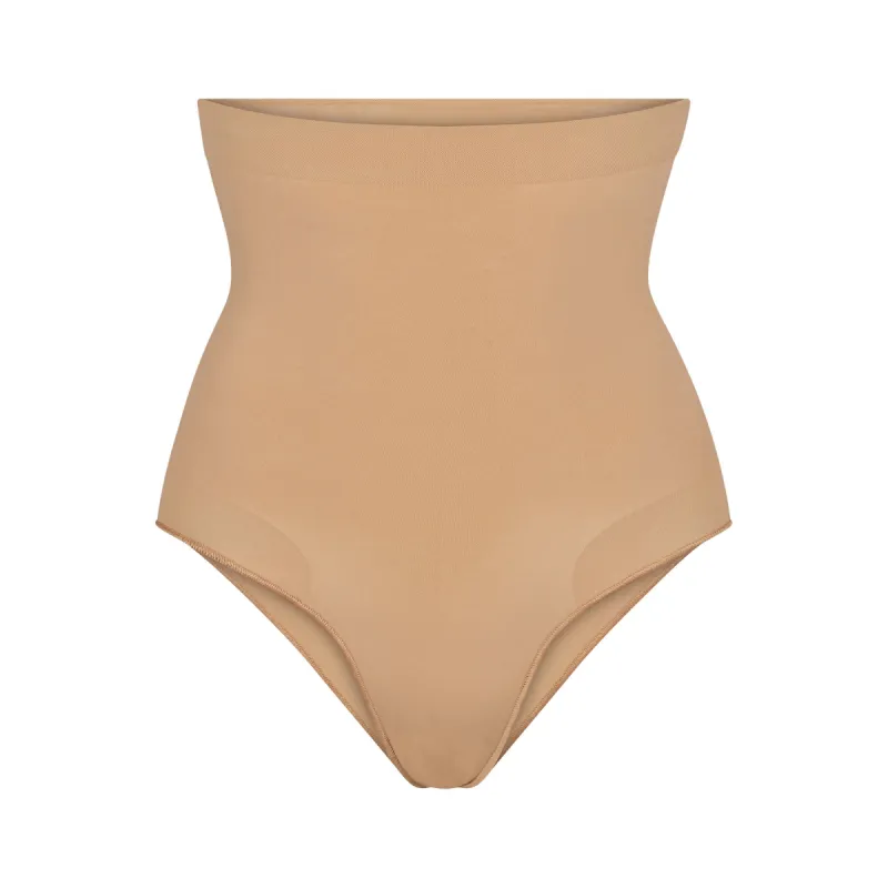 SEAMLESS SCULPT HIGH-WAISTED BRIEF | OCHRE sold by SKIMS