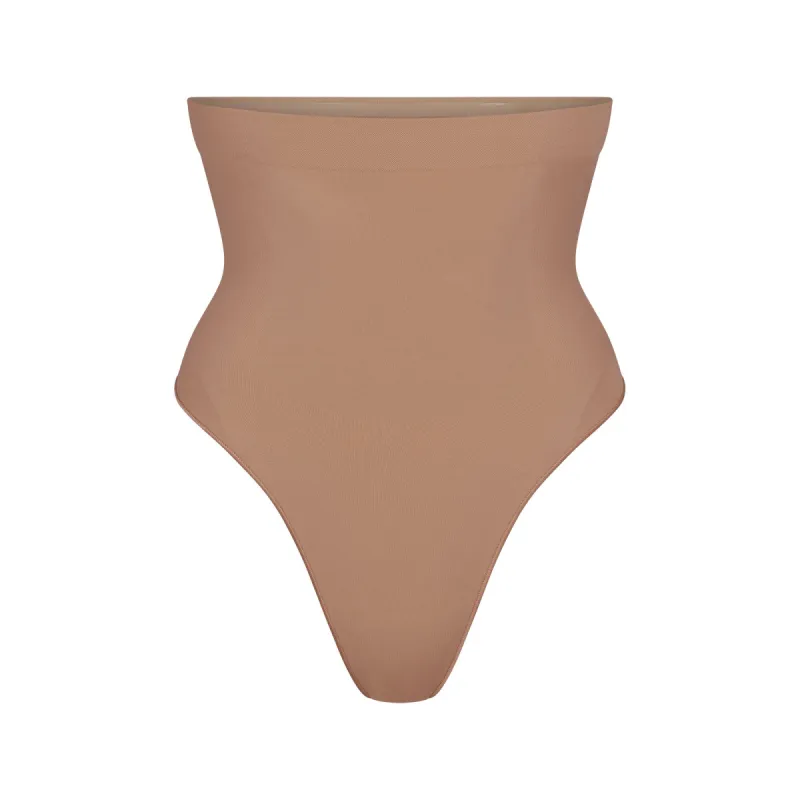 SEAMLESS SCULPT HIGH-WAISTED THONG | SIENNA sold by SKIMS