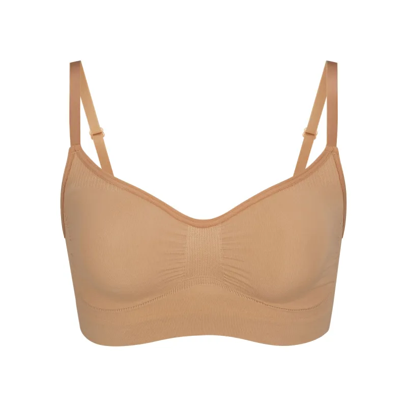 SEAMLESS SCULPT BRALETTE | OCHRE sold by SKIMS