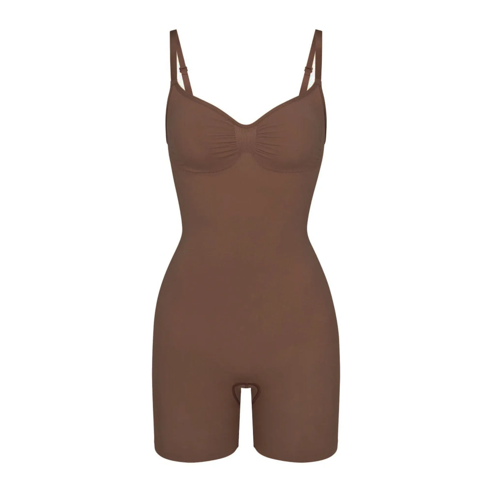 SEAMLESS SCULPT LOW BACK MID THIGH BODYSUIT | JASPER sold by SKIMS