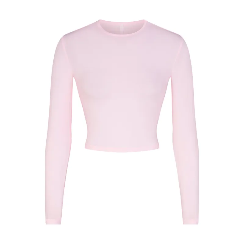 NEW VINTAGE CROPPED LONG SLEEVE T-SHIRT | CHERRY BLOSSOM sold by SKIMS