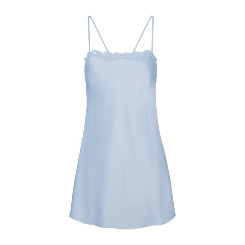 BRIDAL SILK SLIP DRESS | GLACIER sold by SKIMS