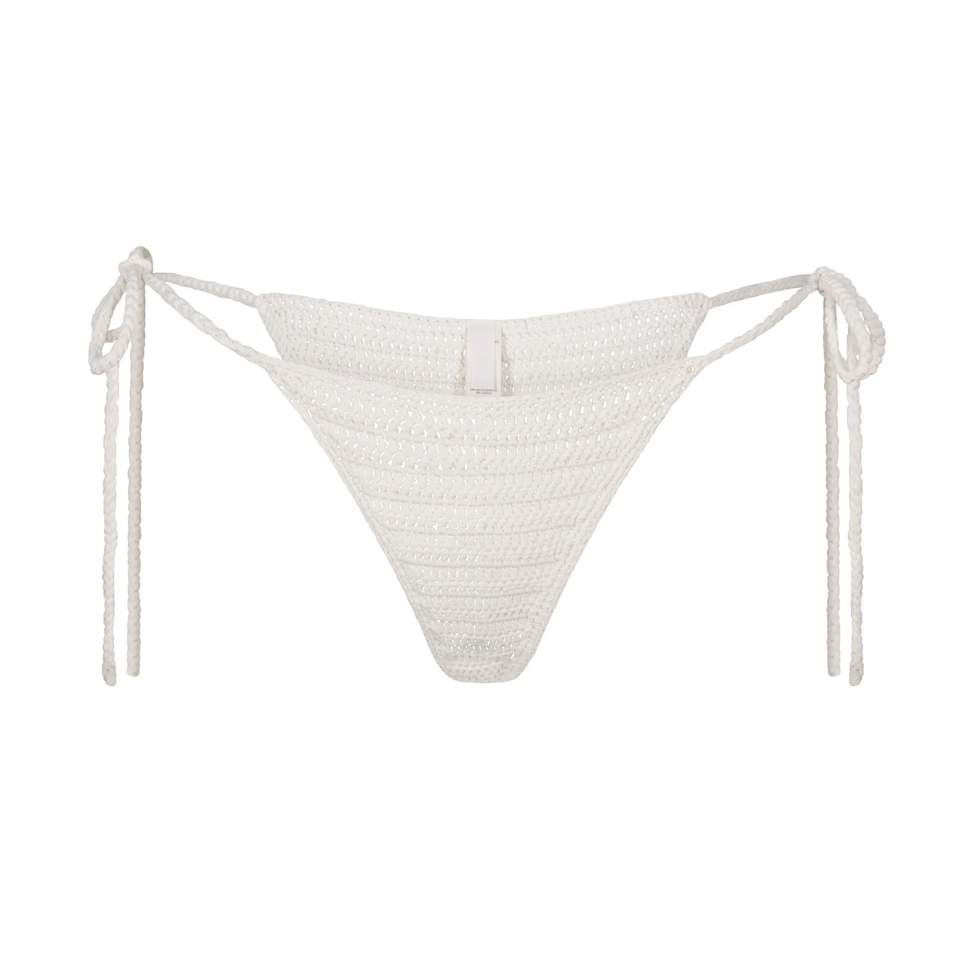 CROCHET SWIM TIE BIKINI BOTTOM | MARBLE sold by SKIMS