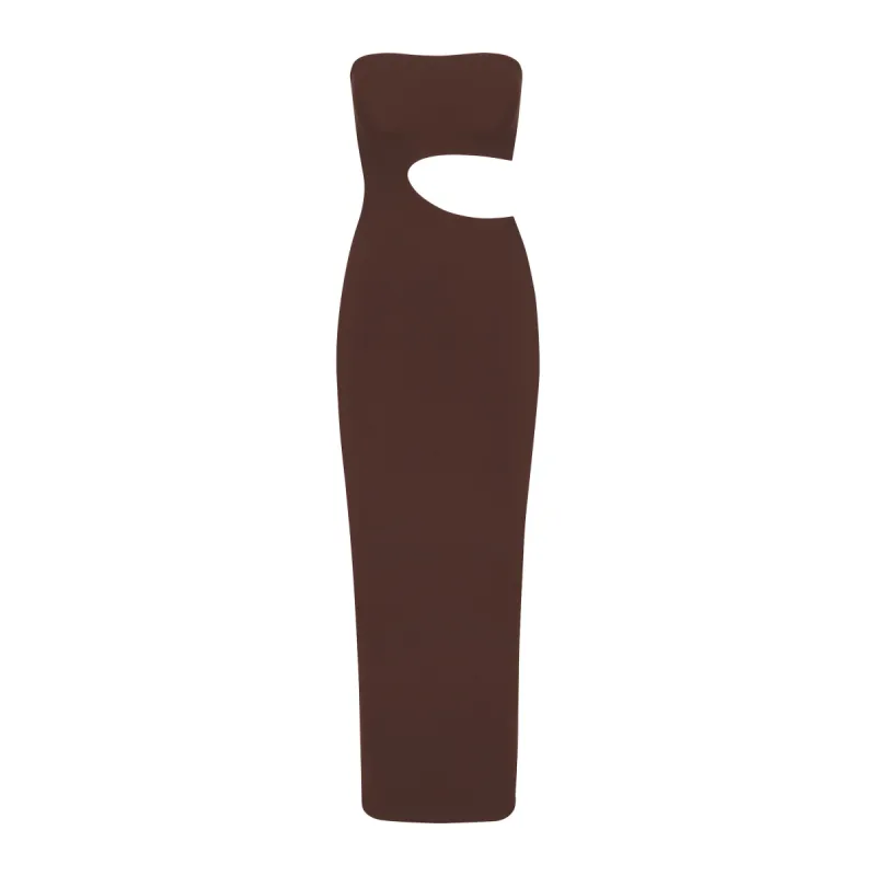 FITS EVERYBODY CUT OUT LONG DRESS | COCOA sold by SKIMS