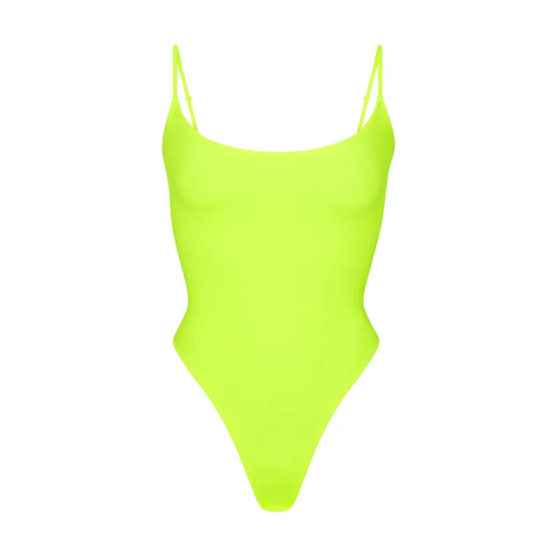 FITS EVERYBODY CAMI BODYSUIT | GREEN HIGHLIGHTER sold by SKIMS