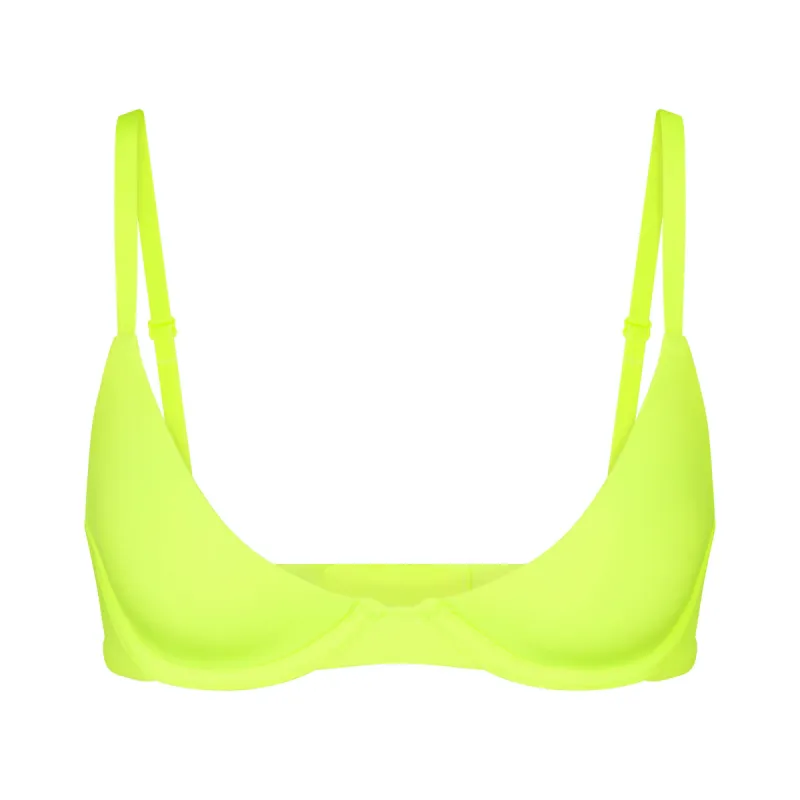 FITS EVERYBODY PLUNGE BRA | GREEN HIGHLIGHTER sold by SKIMS