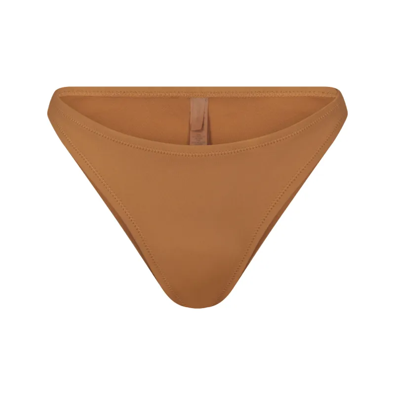 SIGNATURE SWIM MID COVERAGE BOTTOM | ALMOND sold by SKIMS