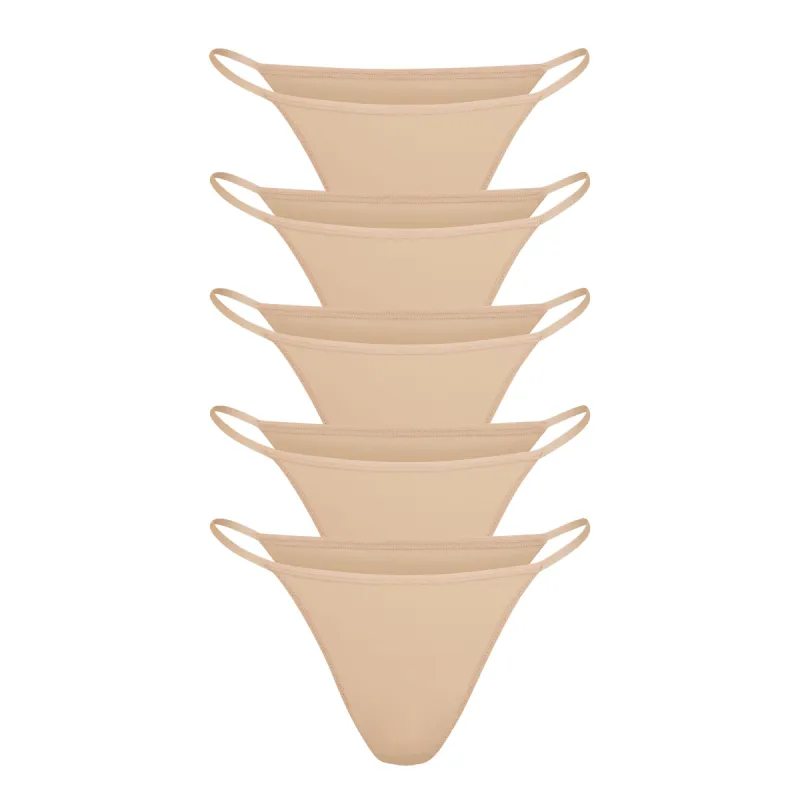 FITS EVERYBODY STRING BIKINI 5-PACK | CLAY sold by SKIMS