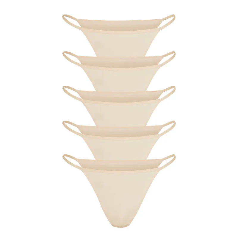 FITS EVERYBODY STRING BIKINI 5-PACK | SAND sold by SKIMS