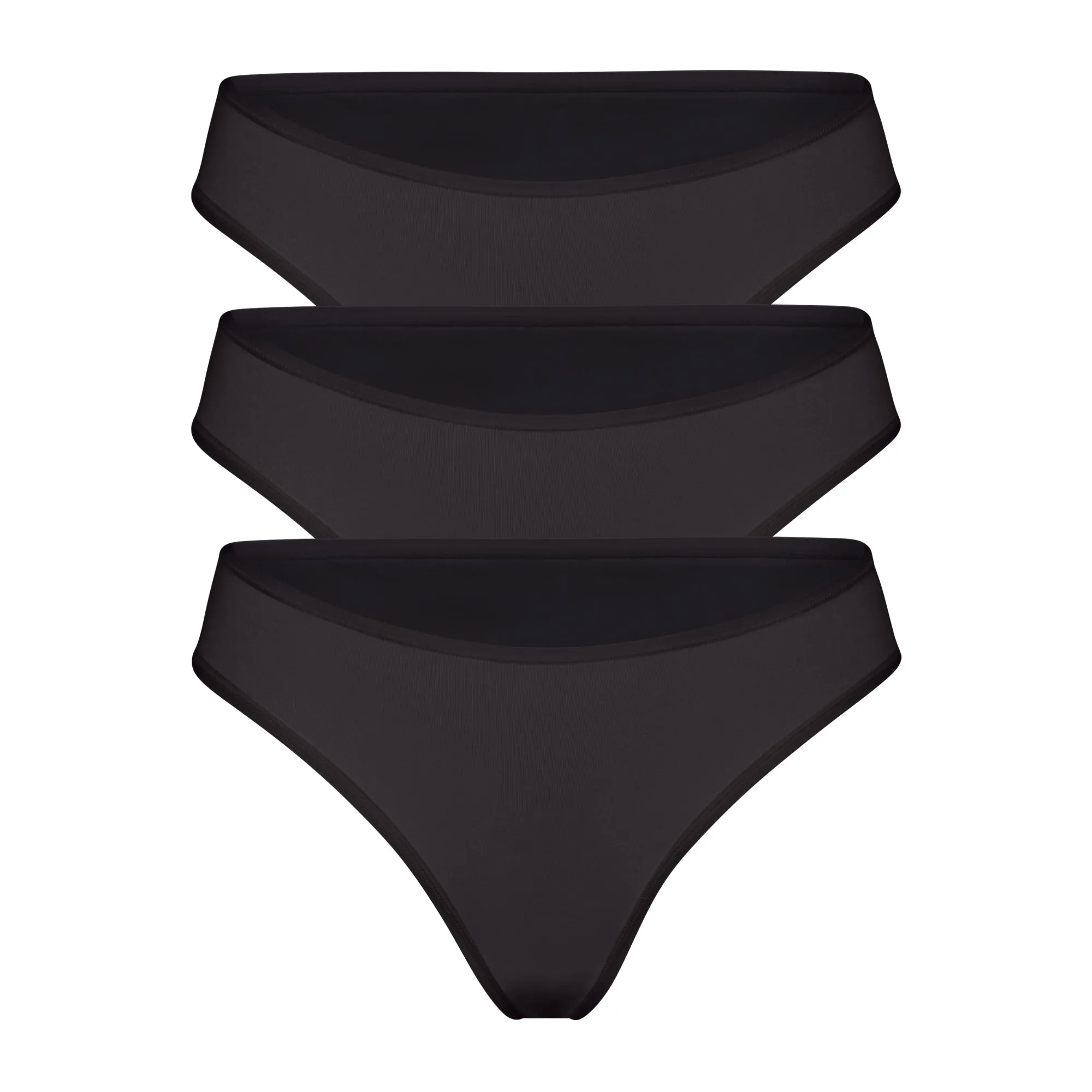 FITS EVERYBODY CHEEKY BRIEF 3-PACK | ONYX sold by SKIMS