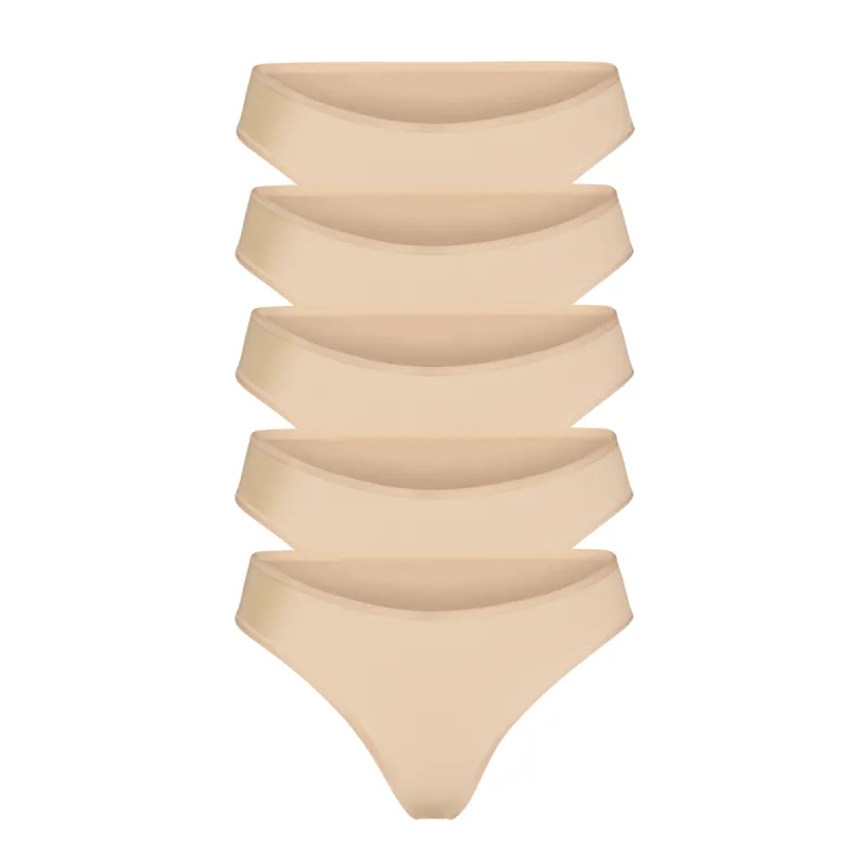 FITS EVERYBODY CHEEKY BRIEF 5-PACK | CLAY sold by SKIMS