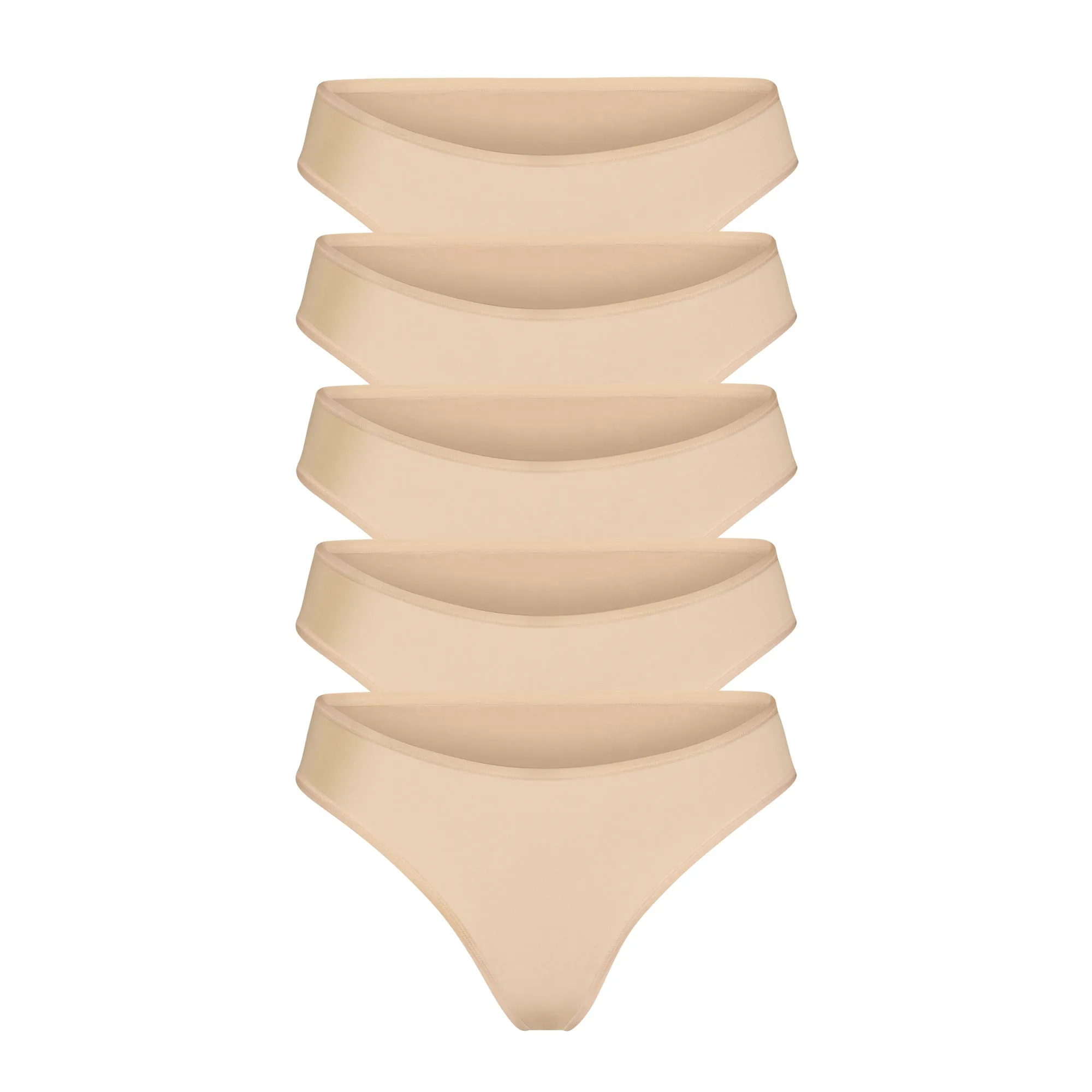 FITS EVERYBODY CHEEKY BRIEF 5-PACK | CLAY sold by SKIMS