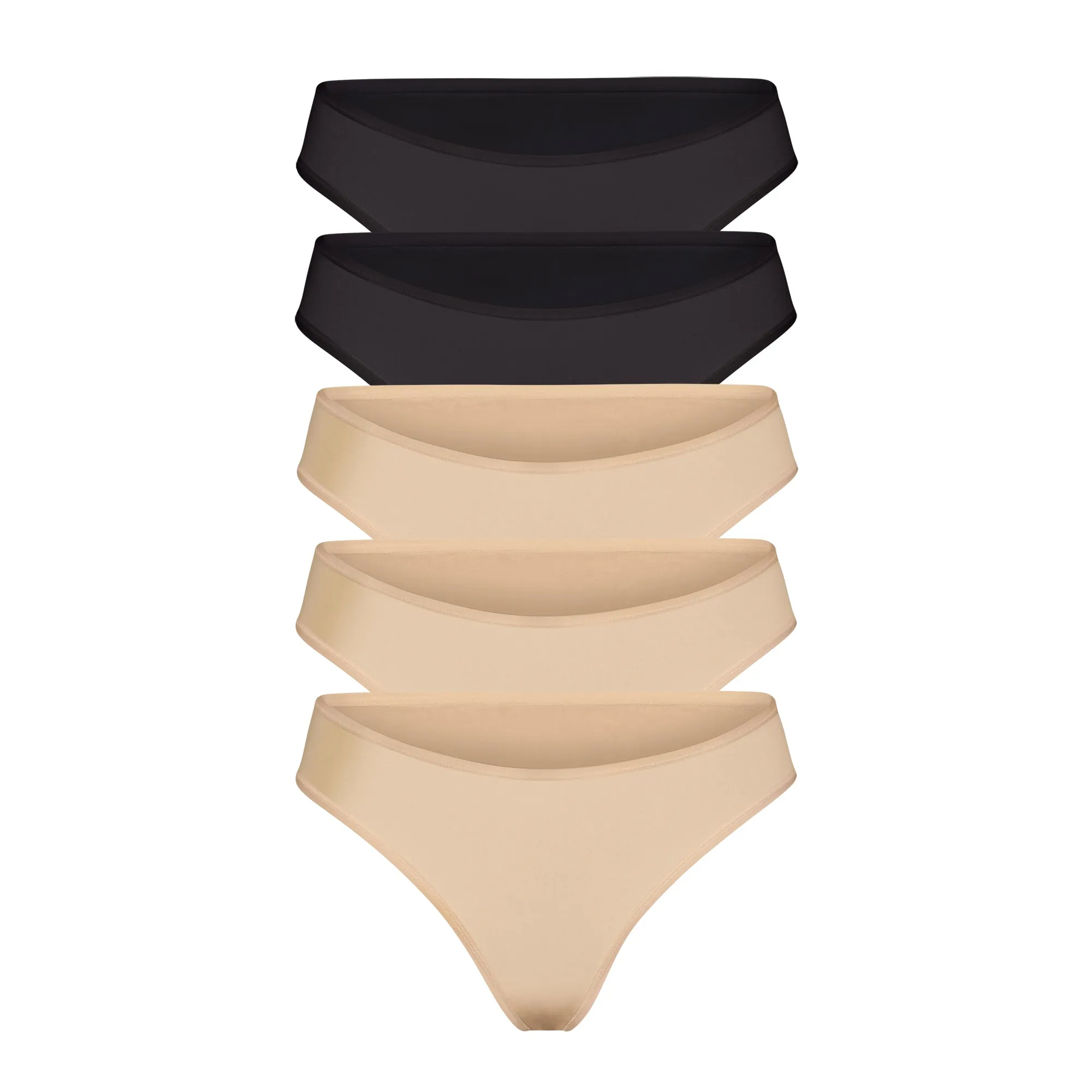 FITS EVERYBODY CHEEKY BRIEF MULTI 5-PACK | CLAY MULTI sold by SKIMS