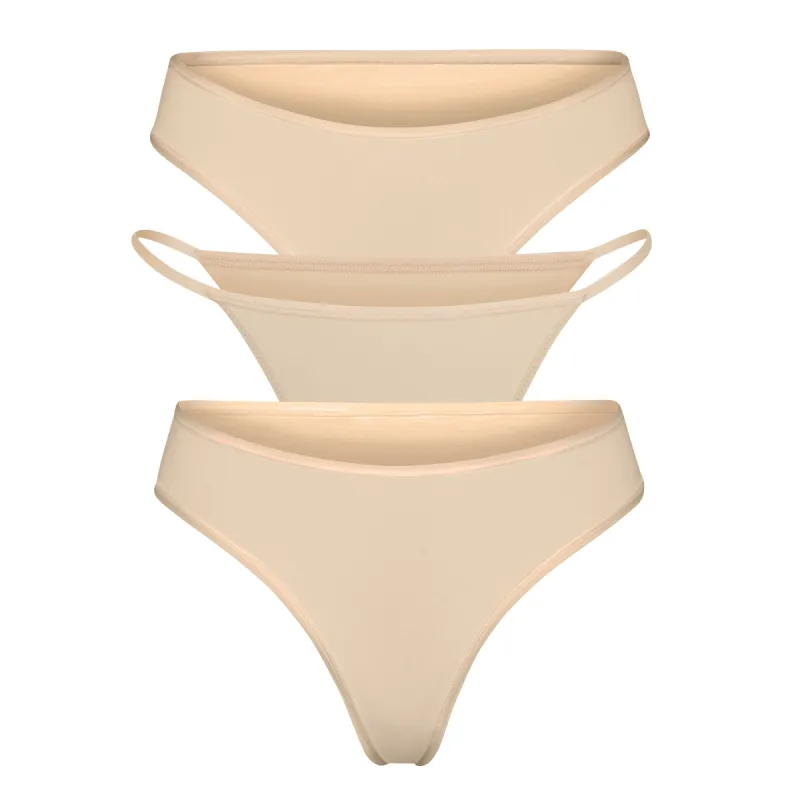 FITS EVERYBODY ESSENTIALS 3-PACK | CLAY sold by SKIMS