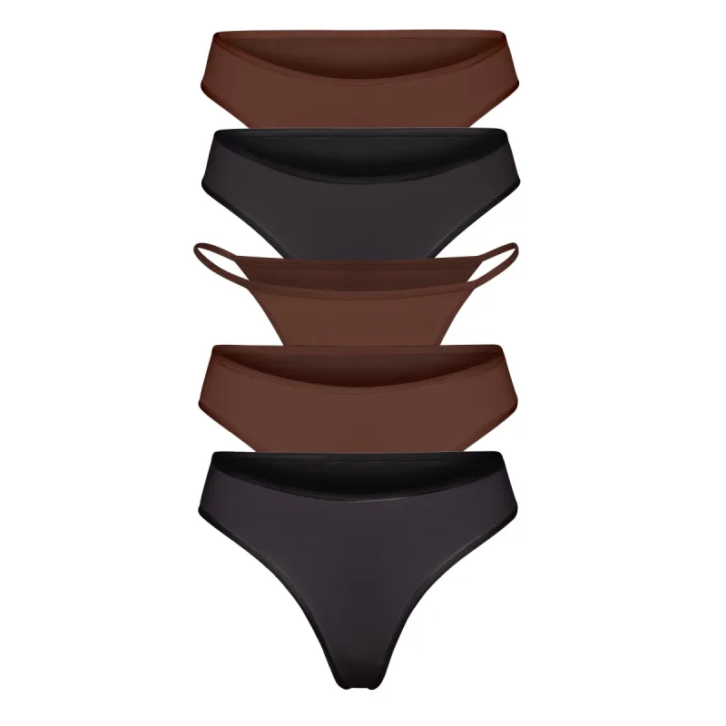 FITS EVERYBODY ESSENTIALS MULTI 5-PACK | COCOA MULTI sold by SKIMS