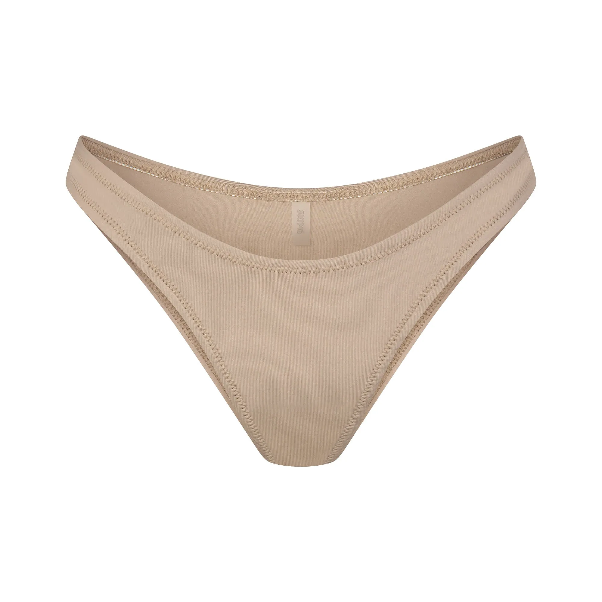 SIGNATURE SWIM CHEEKY TANGA BOTTOM | DESERT sold by SKIMS