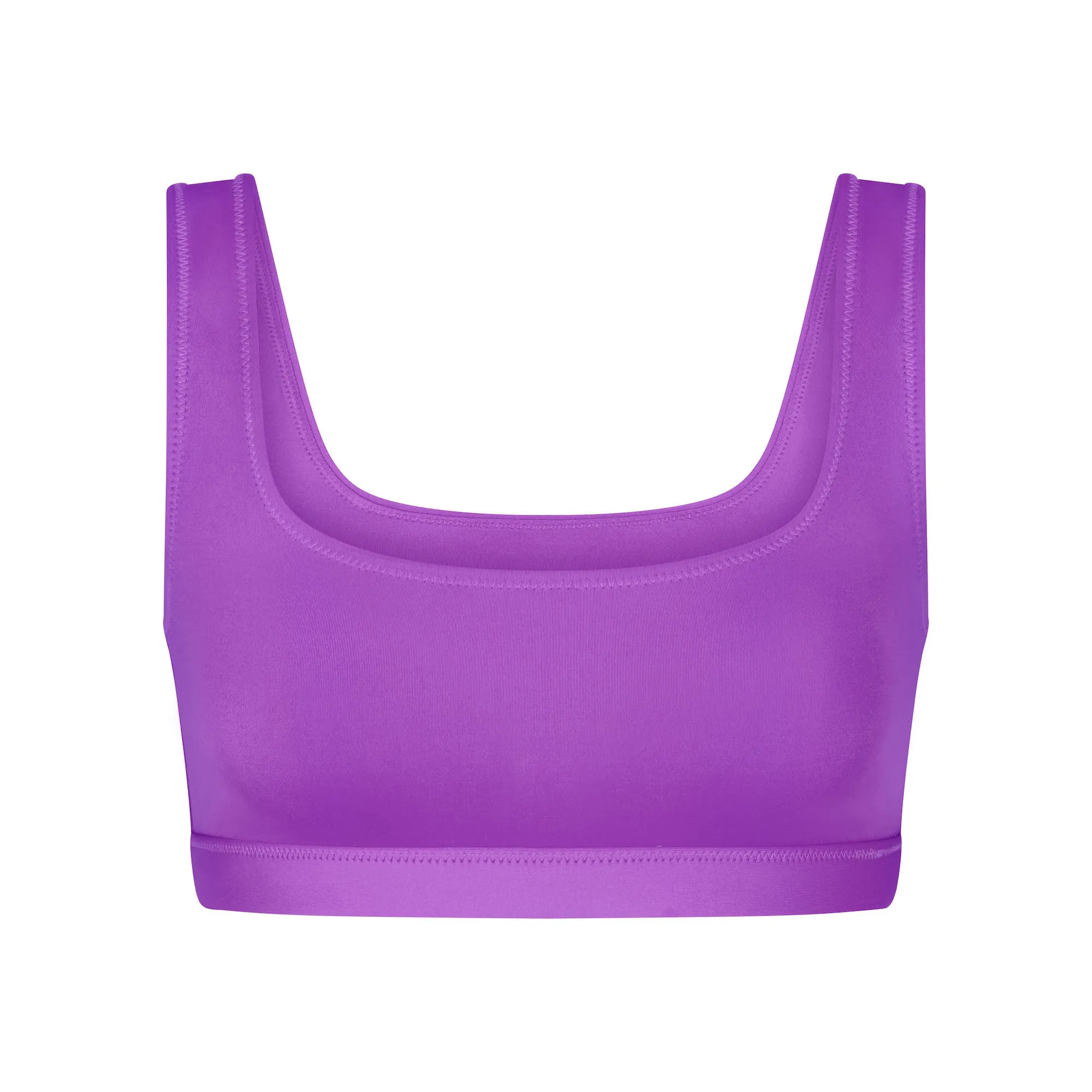 SIGNATURE SWIM TANK BIKINI TOP | VIOLET sold by SKIMS