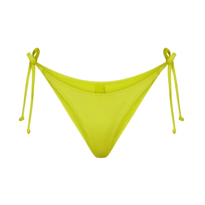 SIGNATURE SWIM DIPPED TIE BOTTOM | CITRUS sold by SKIMS