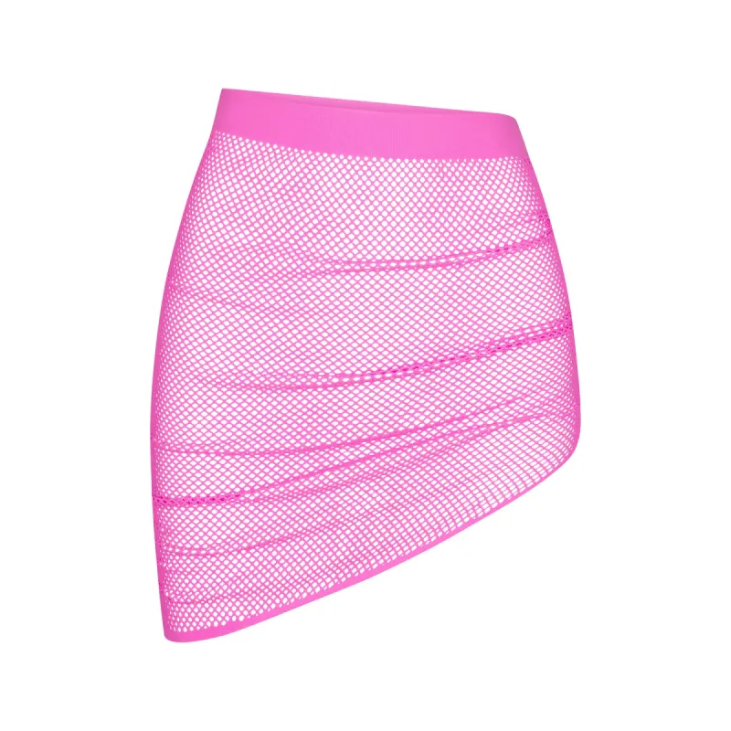 WARP KNIT COVER UP RUCHED SARONG | TAFFY sold by SKIMS