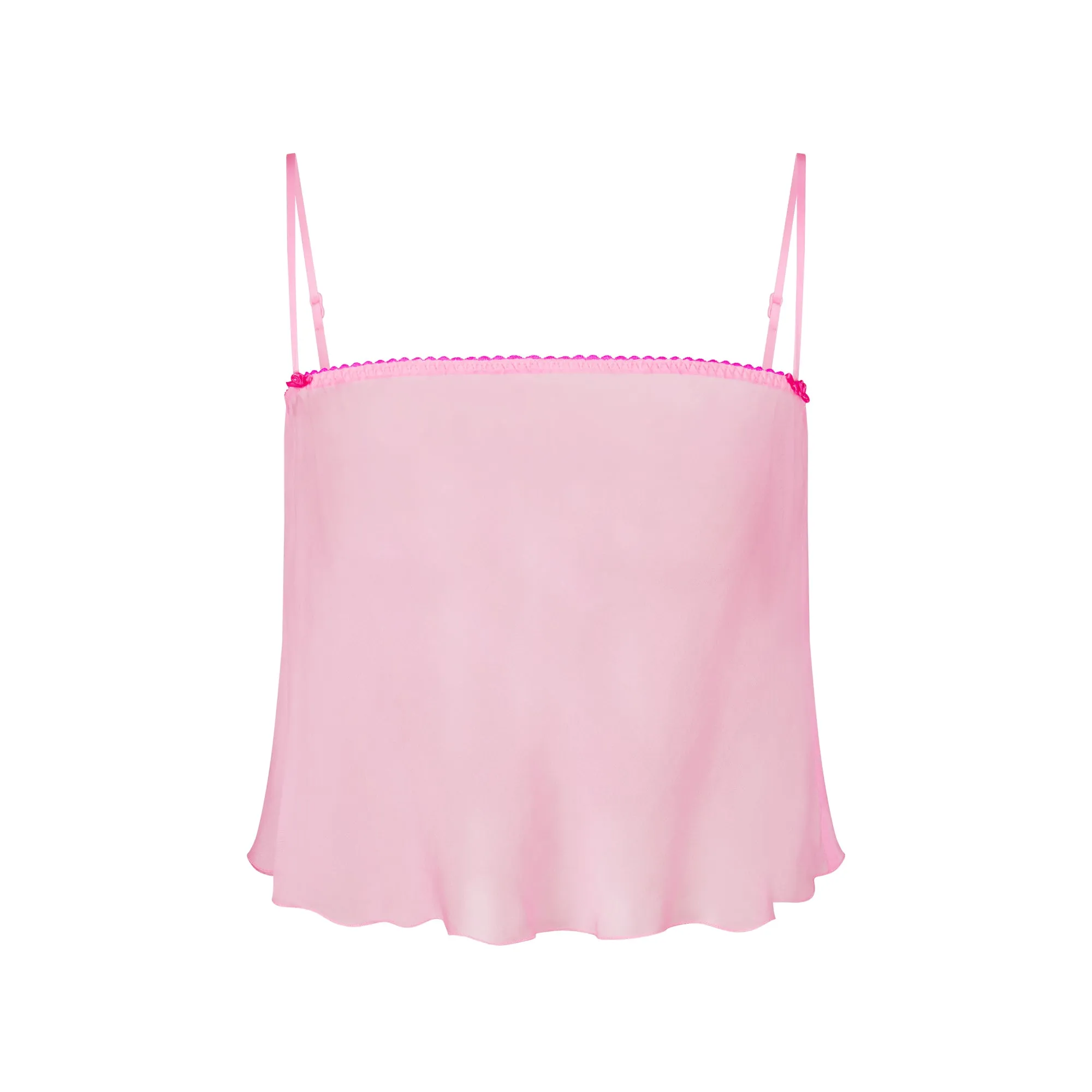 SKIMS ROMANCE SUPER CROPPED CAMI | BUBBLE GUM sold by SKIMS