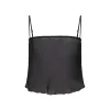 SKIMS ROMANCE SUPER CROPPED CAMI | ONYX sold by SKIMS