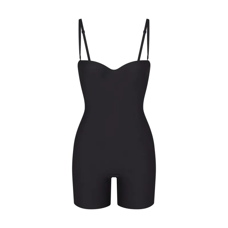 SKIMS BODY UNDERWIRE MID THIGH BODYSUIT | ONYX sold by SKIMS