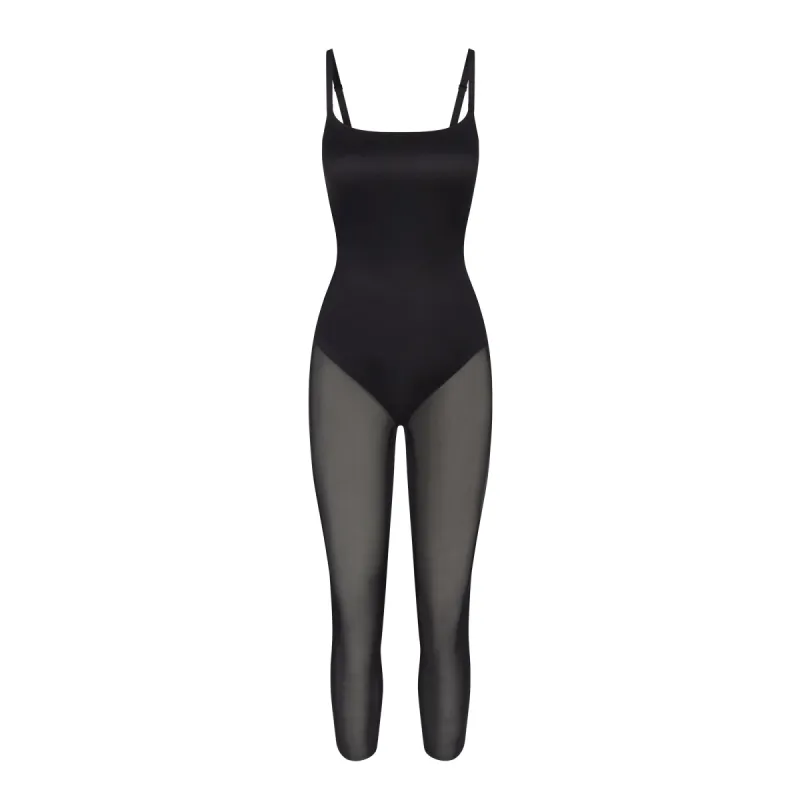 SIMPLY BARE LOW BACK CATSUIT | ONYX sold by SKIMS