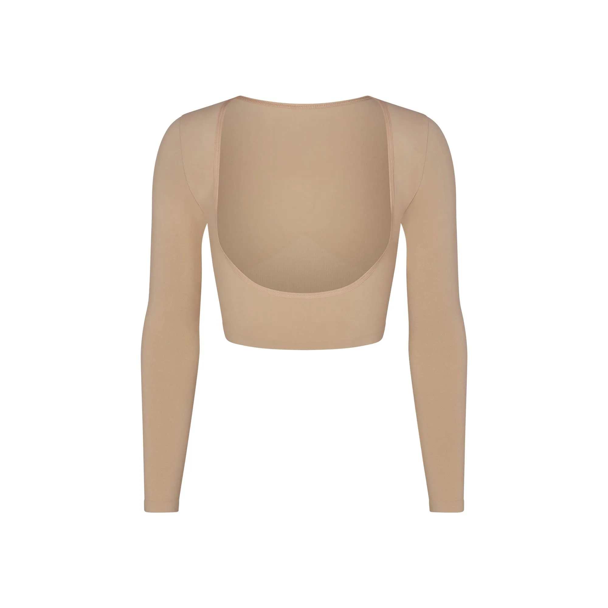 SEAMLESS SCULPT OPEN BUST ARM SHAPER | CLAY sold by SKIMS