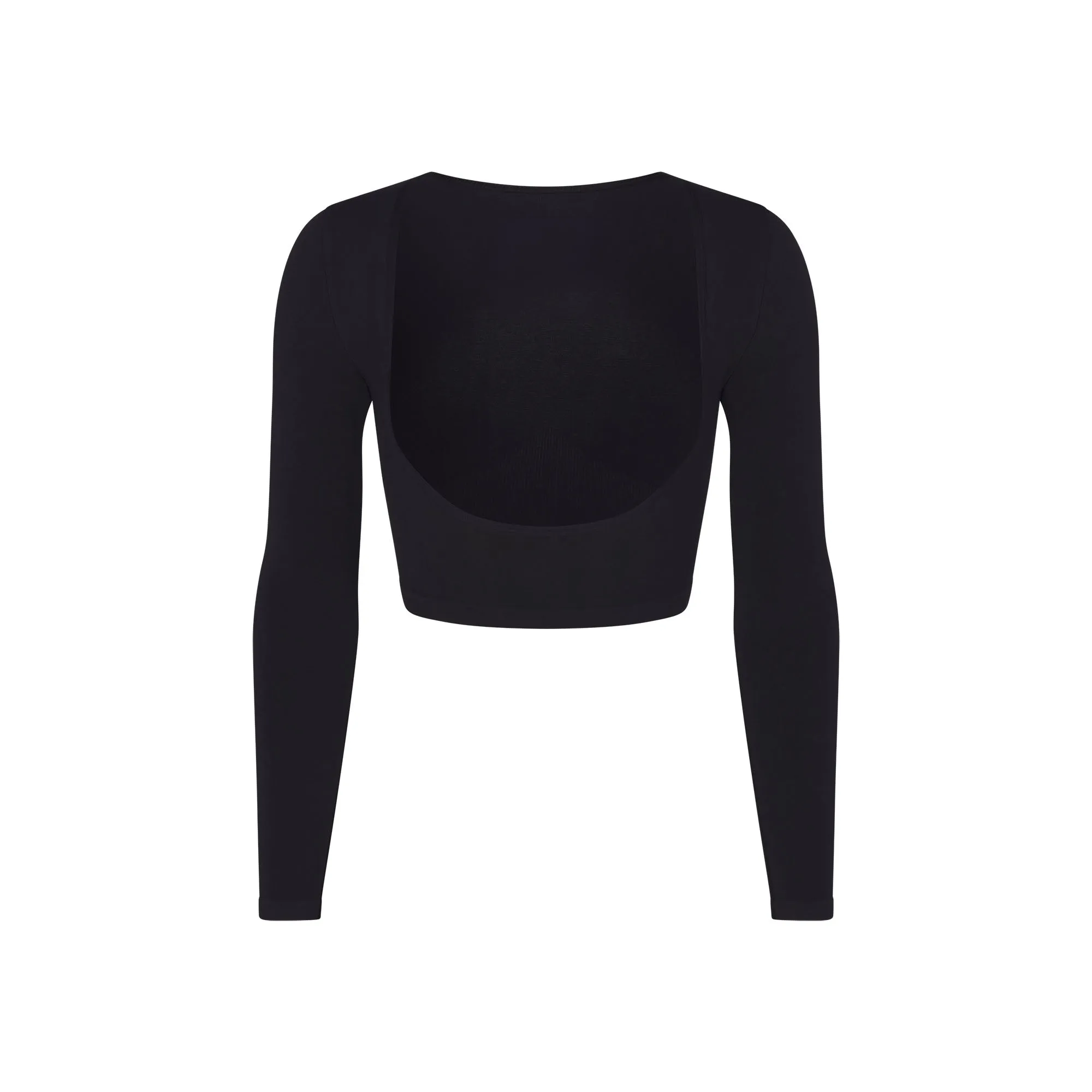 SEAMLESS SCULPT OPEN BUST ARM SHAPER | ONYX sold by SKIMS