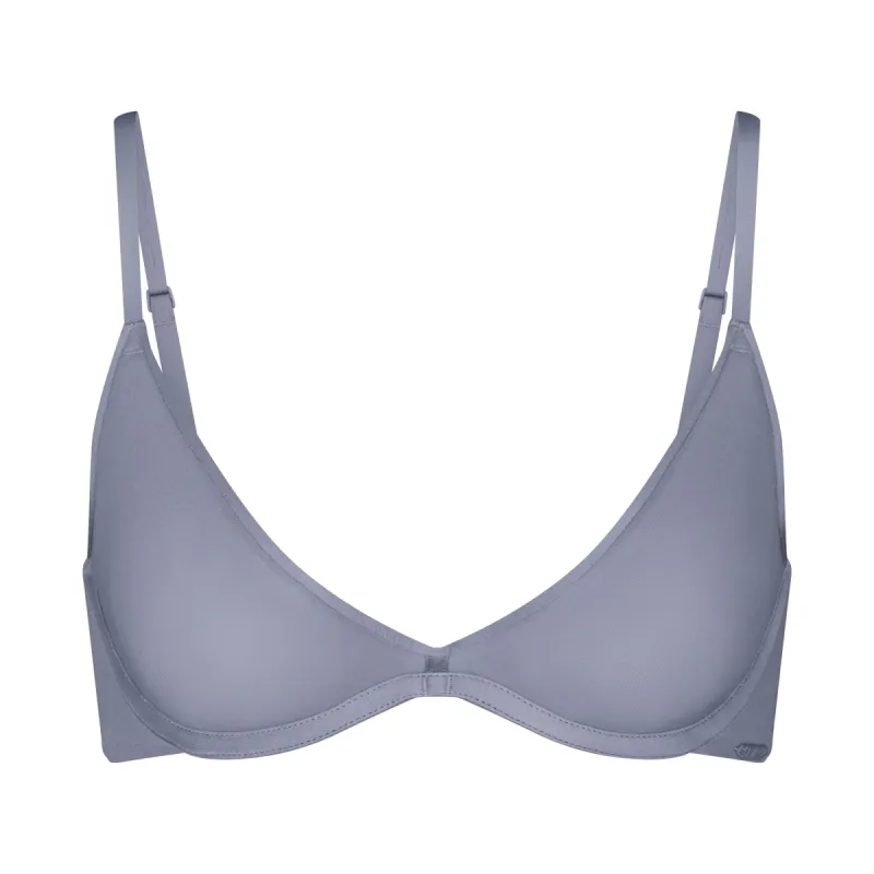 WEIGHTLESS SCOOP BRA | SLATE sold by SKIMS